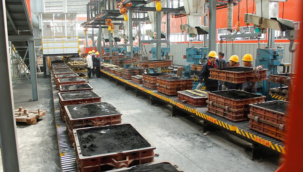 Cast iron factory